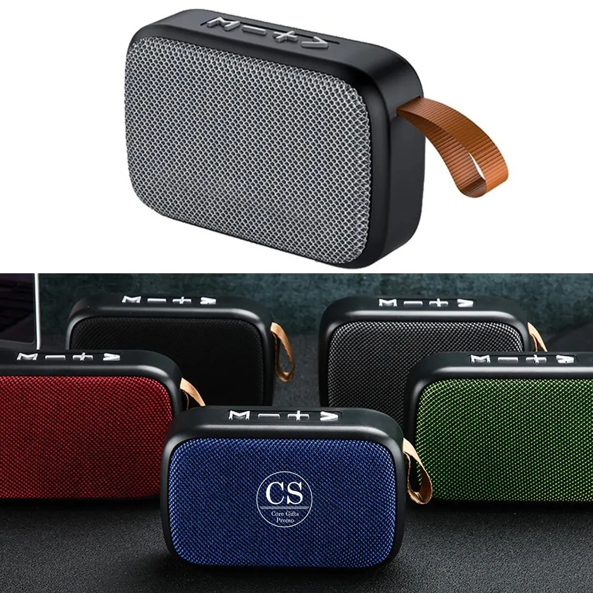 Portable Wireless Bluetooth Speaker Cloth Mesh 1