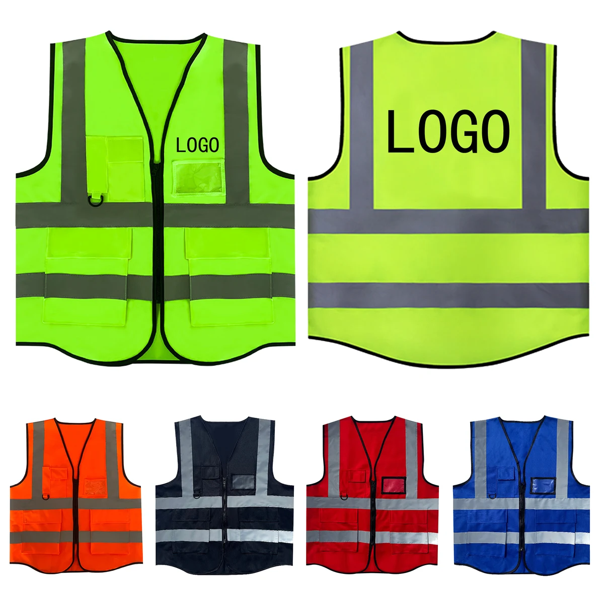Adult Safety Outdoor Reflective Vest 1