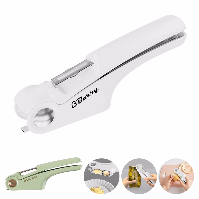 4 IN 1 ABS Multifunctional manual garlic mincer
