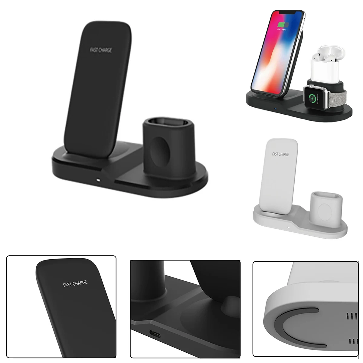 3 in 1 Wireless Charger Stand Portable 1