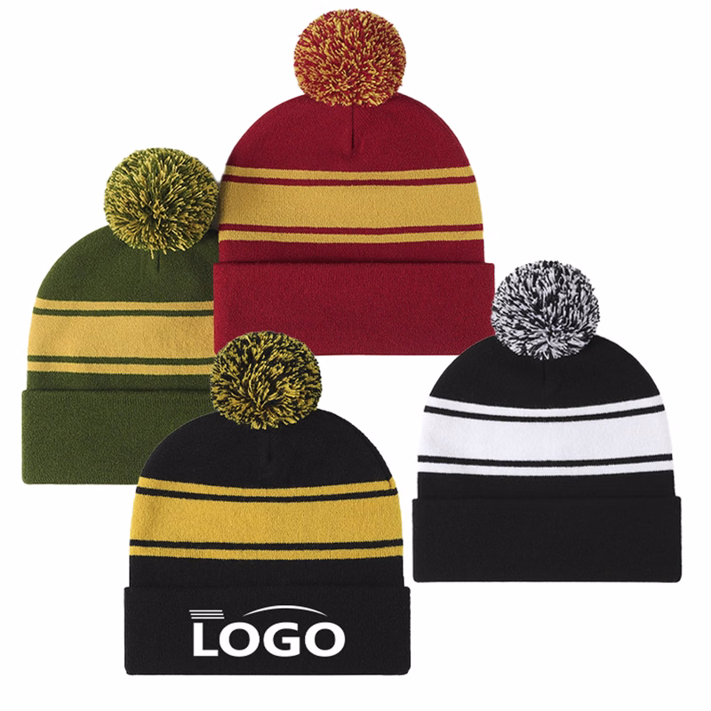 Winter Soft Pom Beanie
