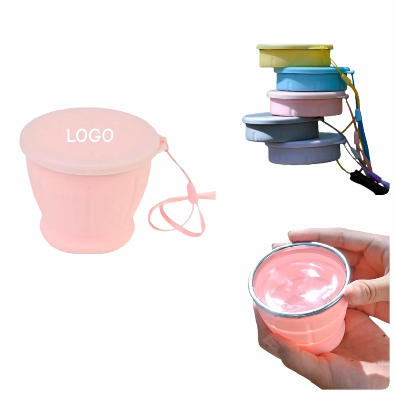 Outdoor Foldable Silicone Travel Cup