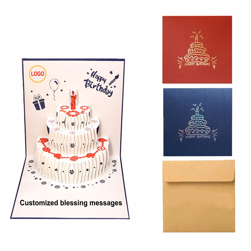 3D Birthday Greeting Card