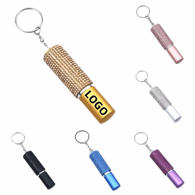 Diamond Accented Portable Perfume Spray Bottle