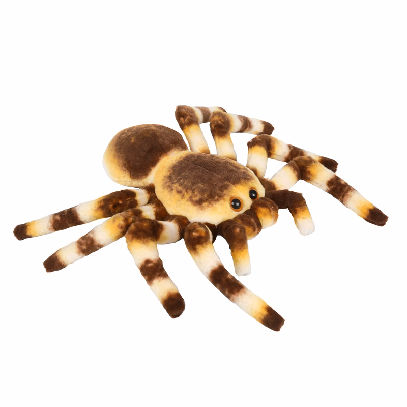 Plush Blue and Brown Tarantulas