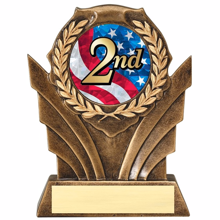 2" Insert Holder 5 1/2" Tall Stand Award
