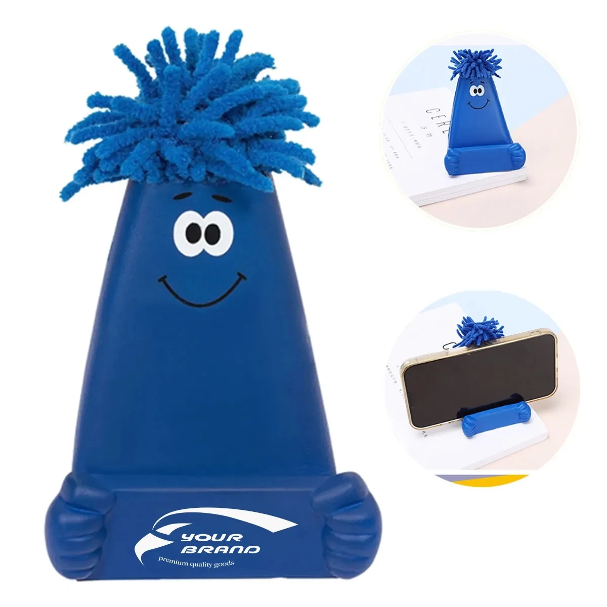 Cute Stress-Relieving Phone Holder and Screen Cleaner 1