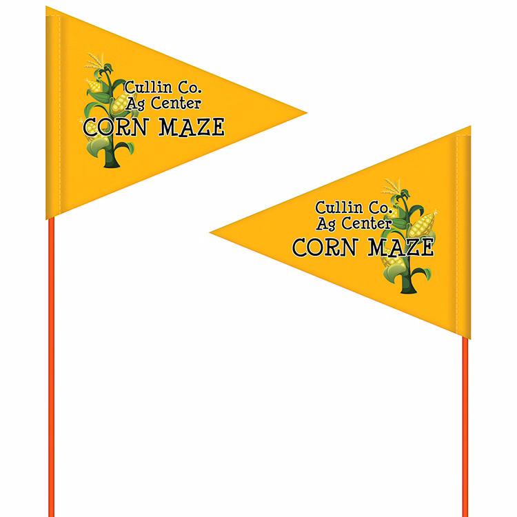 Custom Printed Field Flag - Double Sided