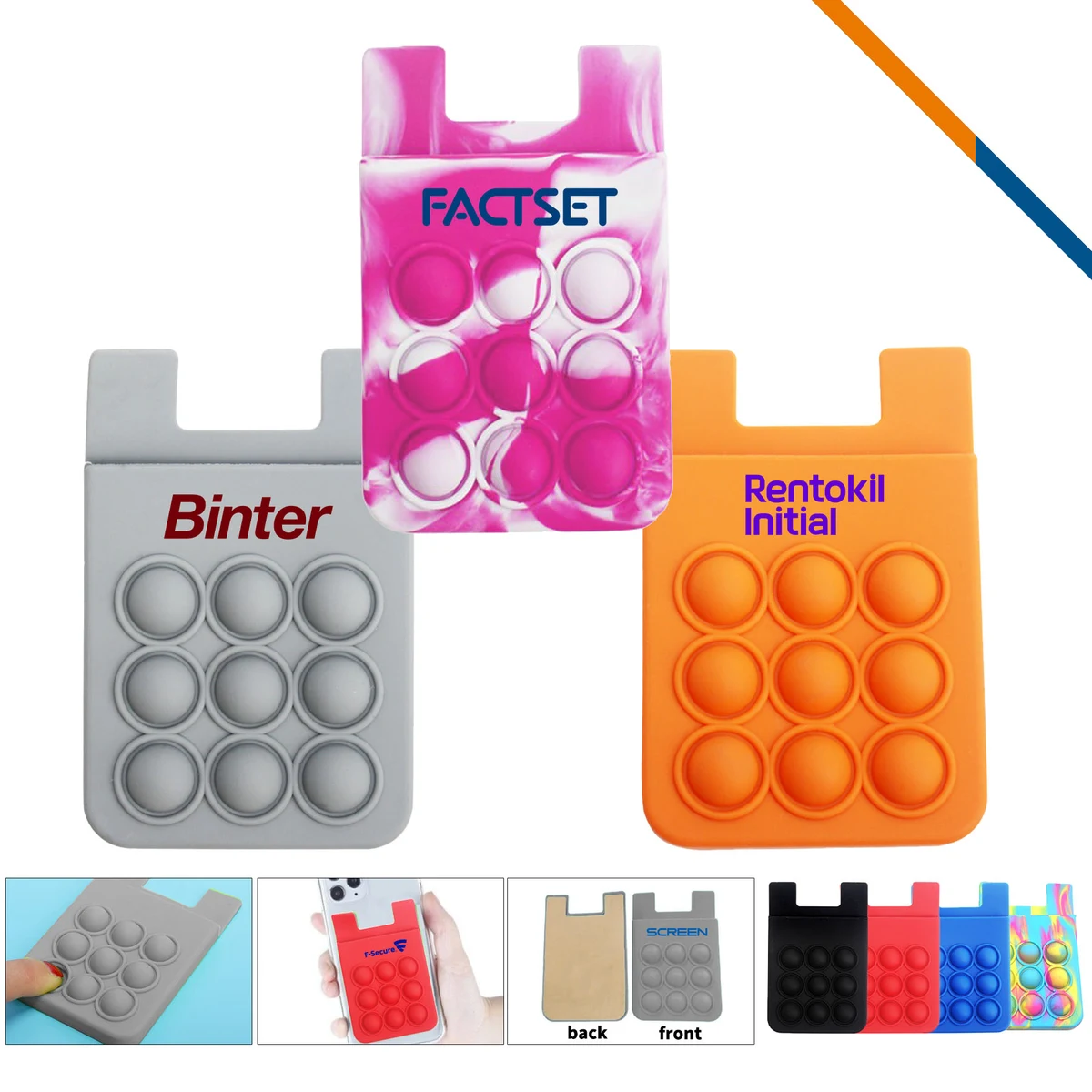 Qimpy Silicone Phone Card Holder 1