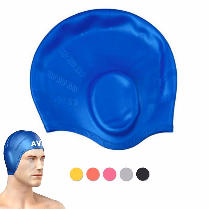 Silicone Ear Protector Swim Cap