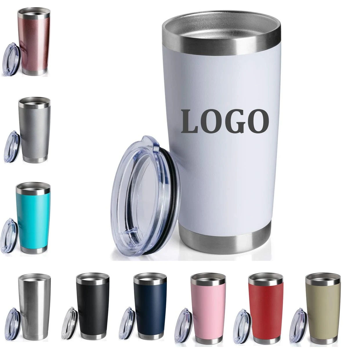 20 OZ Double Wall Vacuum Insulated Tumbler 1