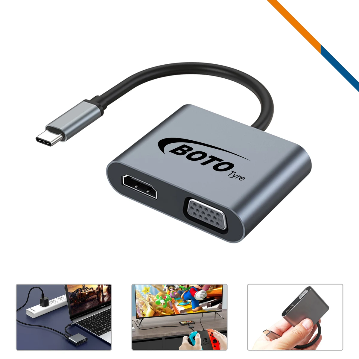 Ktoe 4in1 USB Hub 1