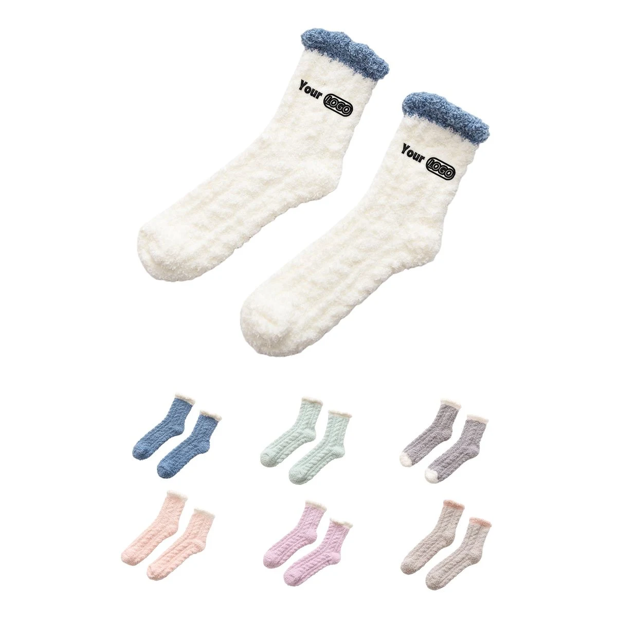 Personalized Fluffy Warm Socks 1