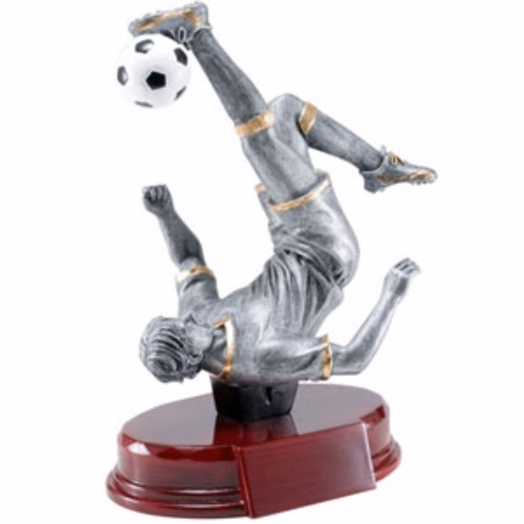 5-1/4" Soccer-Male Resin Figure