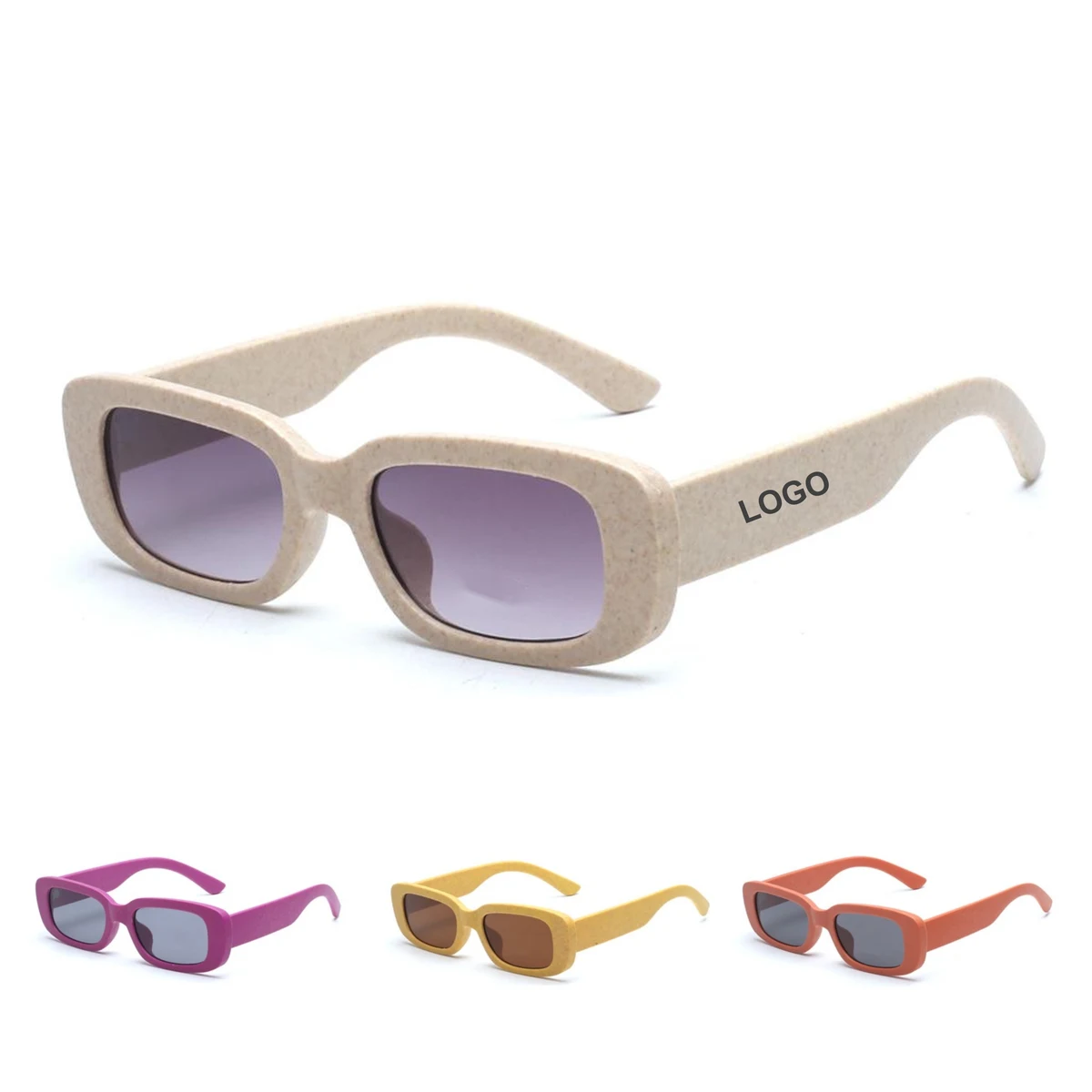 Wheat Straw Sunglasses (direct import) 1