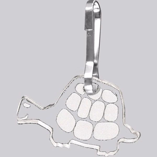 Laser Etched Zipper Pull