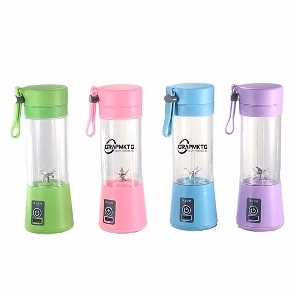 400 ML 4 blades Portable USB Electric Mini Juicer