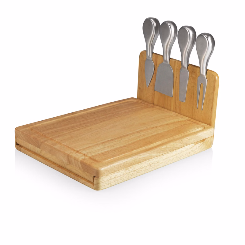 Asiago Cheese Cutting Board & Tools Set