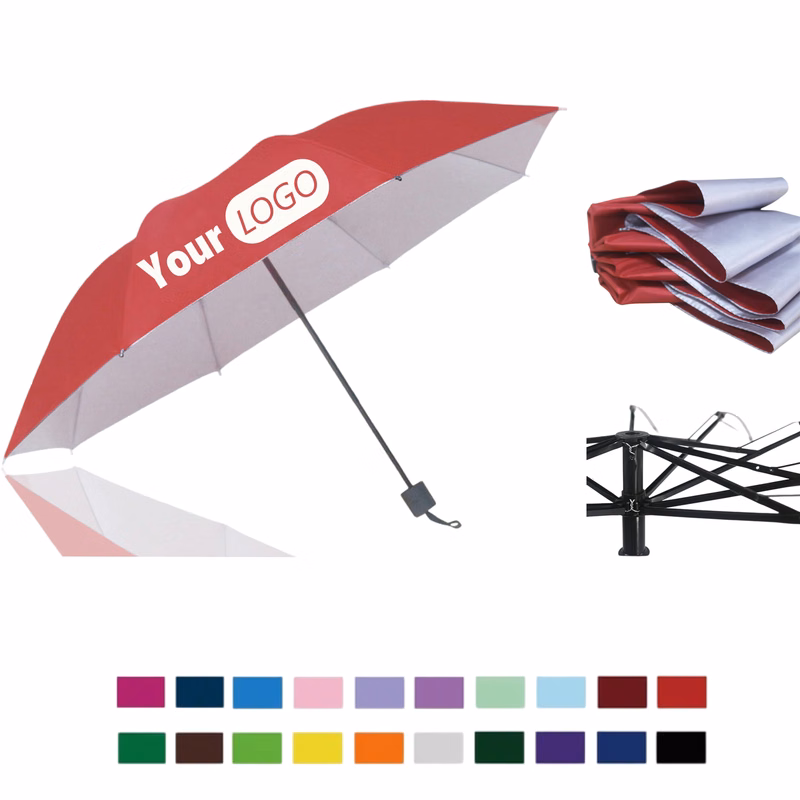 Vibrant Foldable Umbrella for Rain or Sun Protection