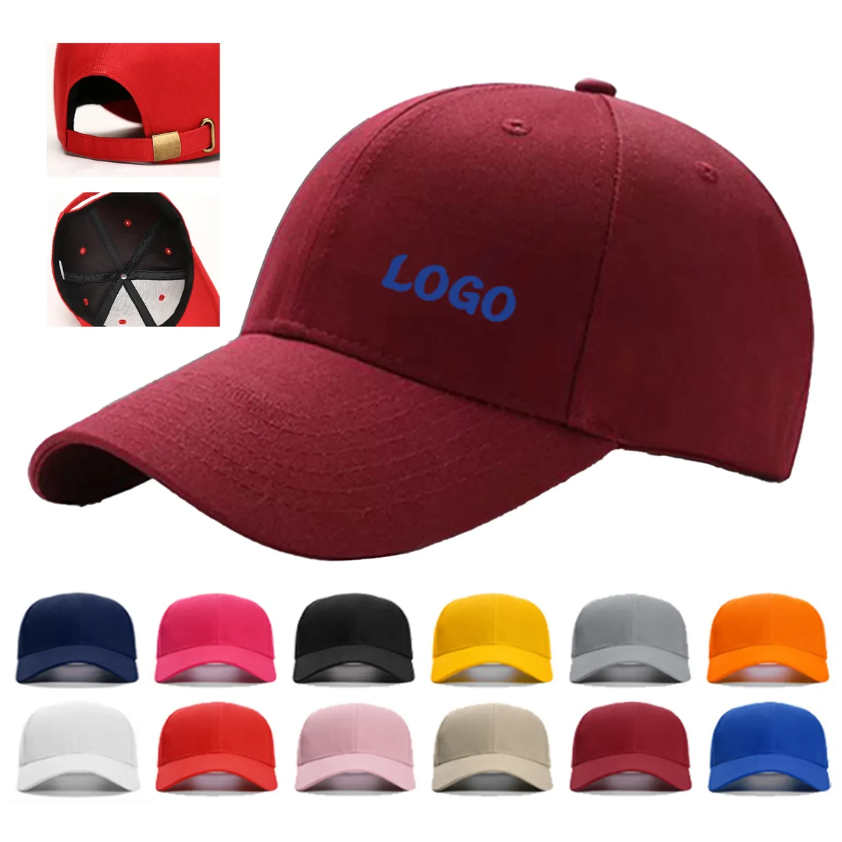 MOQ 20 Travel Volunteer School Contton Baseball Cap 1