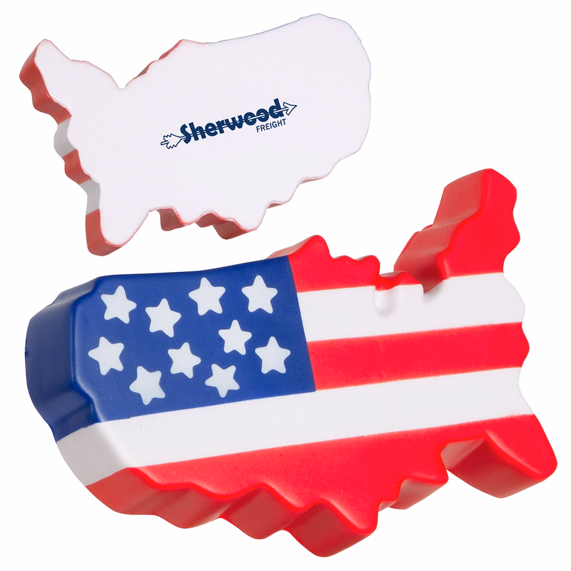 US Map Stress Reliever