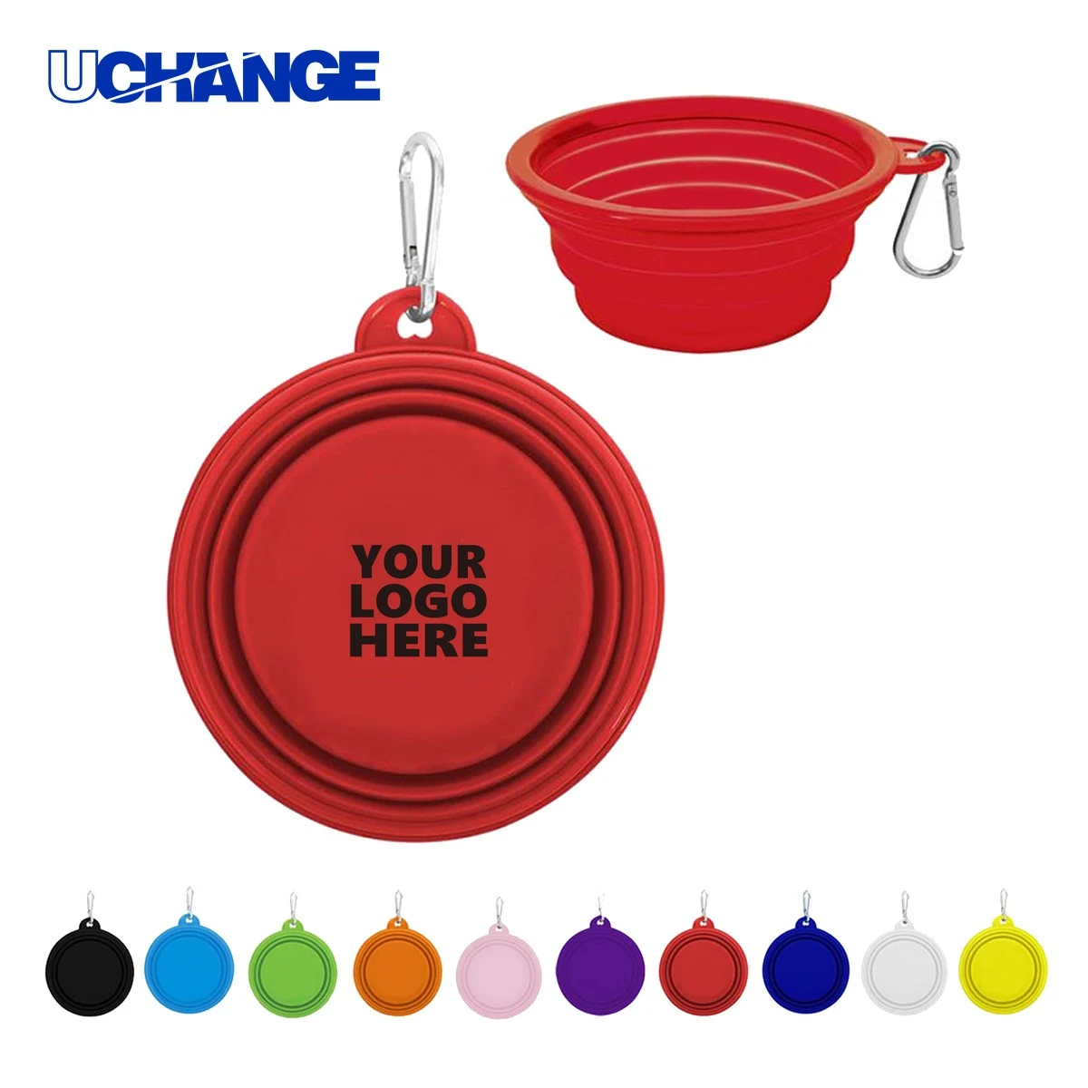 Foldable Silicone Pet Feeder Bowl 1