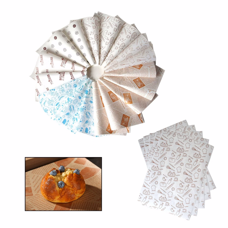 Customizable Food Packaging Paper Resistant To Oil Stains