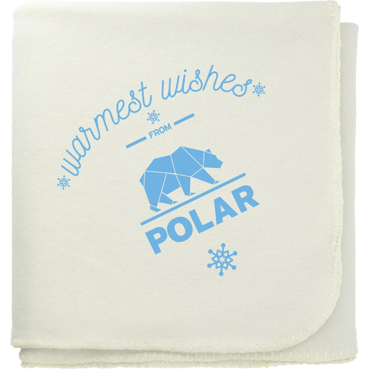 100% Recycled PET Fleece Blanket 1