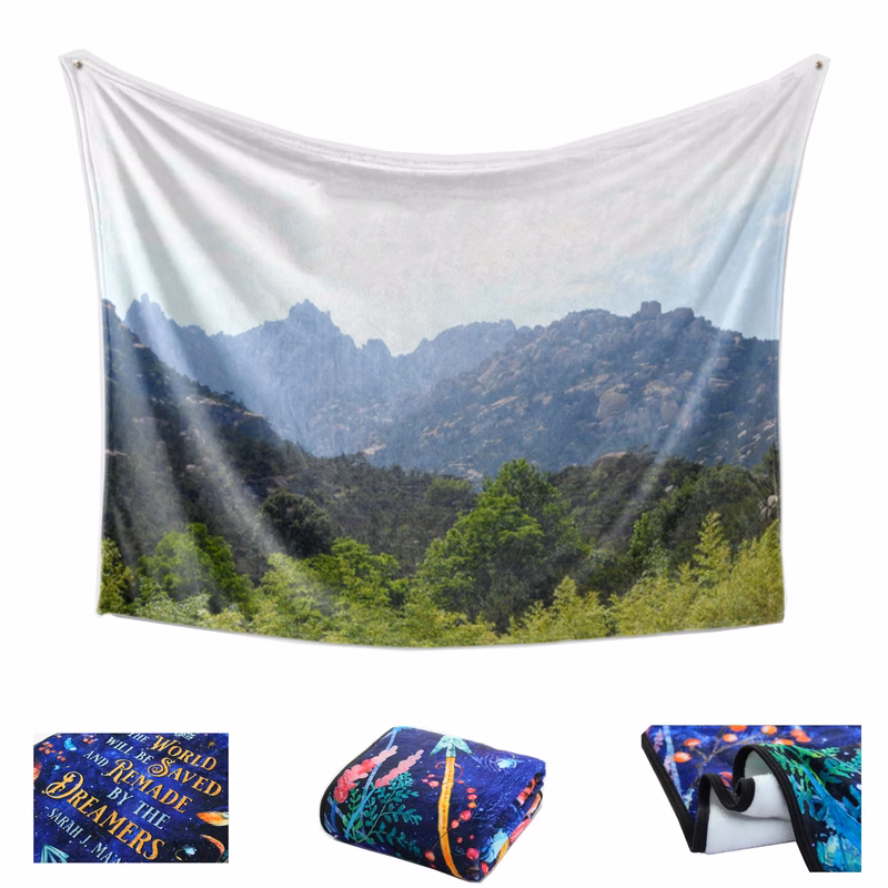 Full Color Flannel Blanket