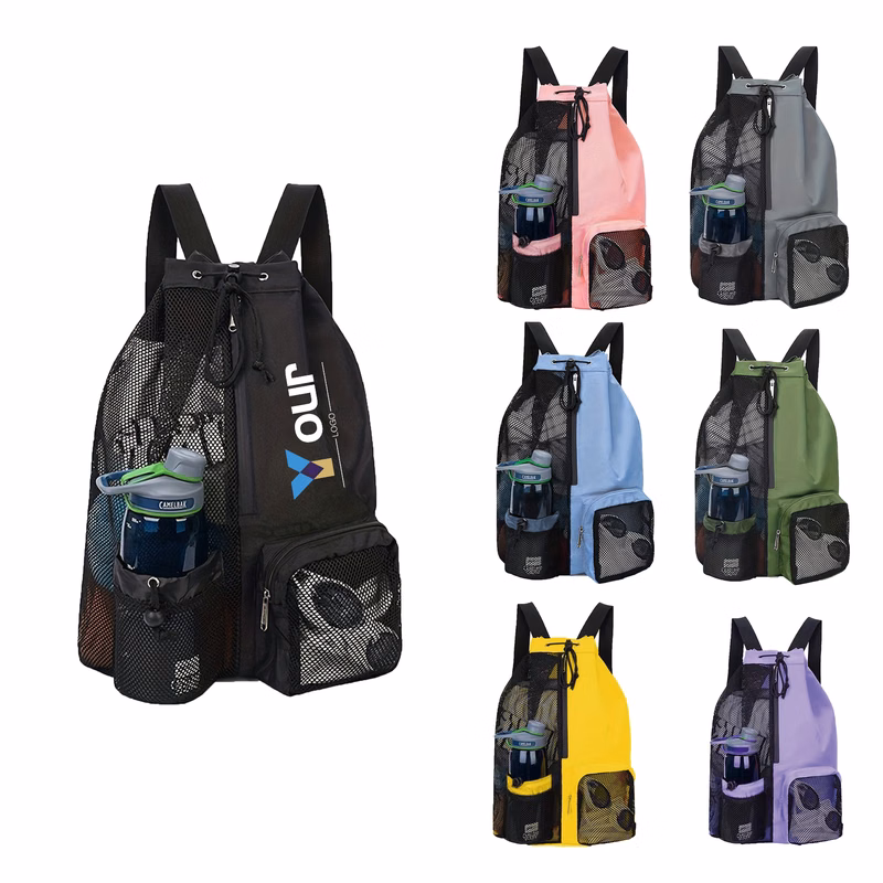 Breathable Mesh Drawstring Backpack