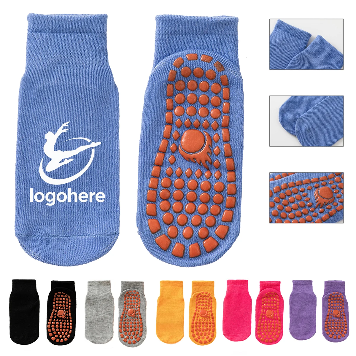 PVC Dot Grip Socks 1