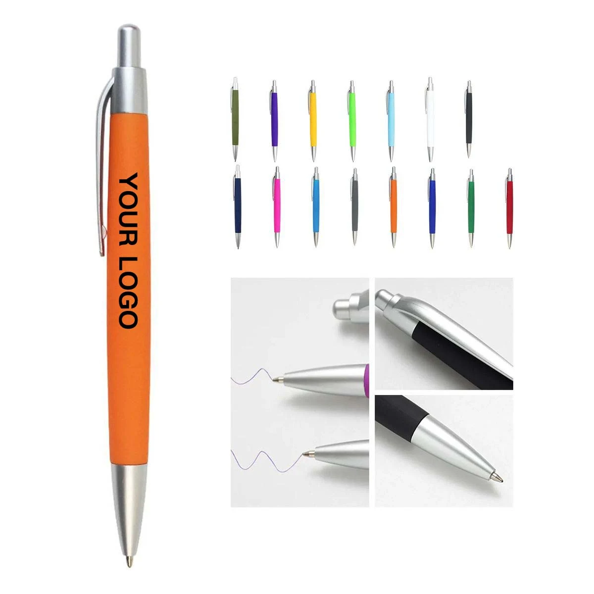 Durable Plastic Pen with Comfortable Grip 1