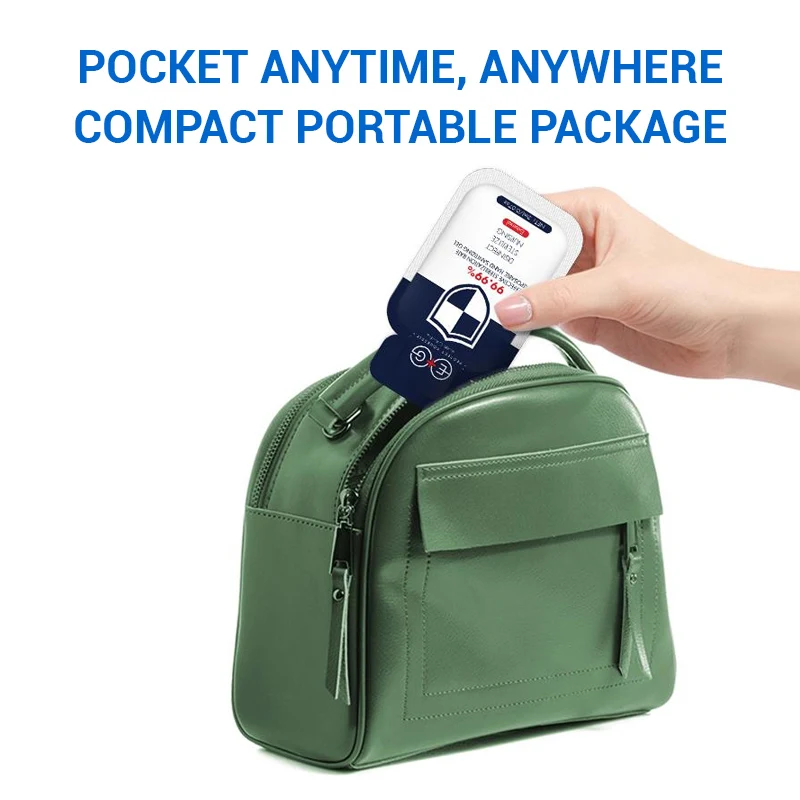Packet Hand Sanitizer Gel, 0.07 oz. 1