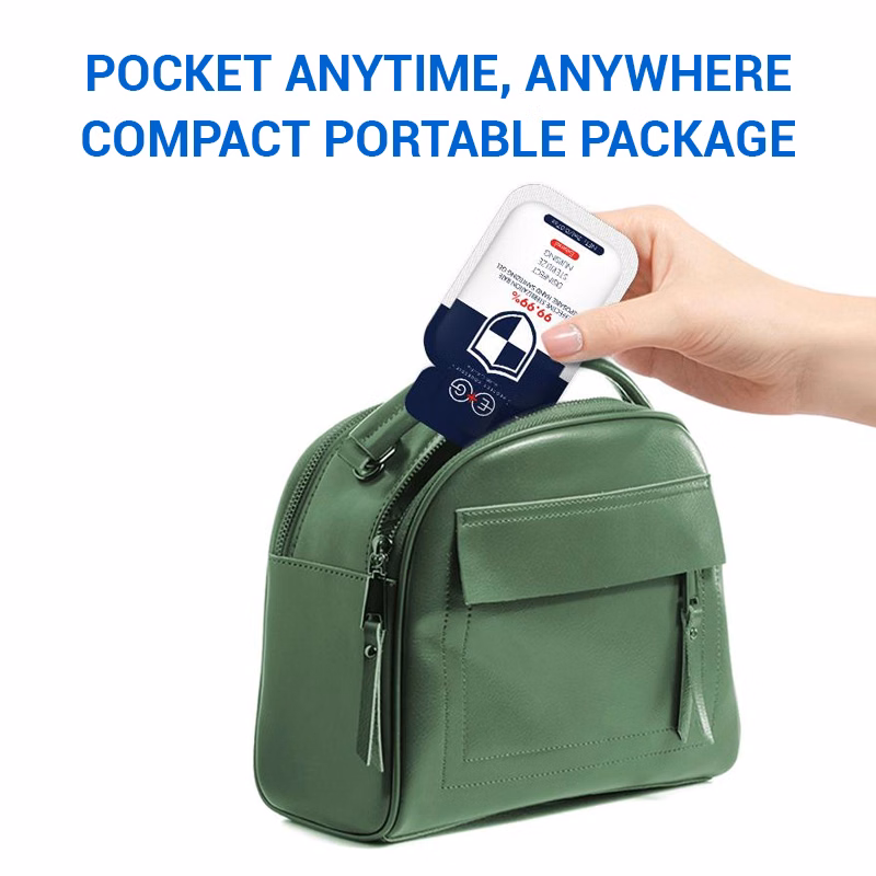 Packet Hand Sanitizer Gel, 0.07 oz.