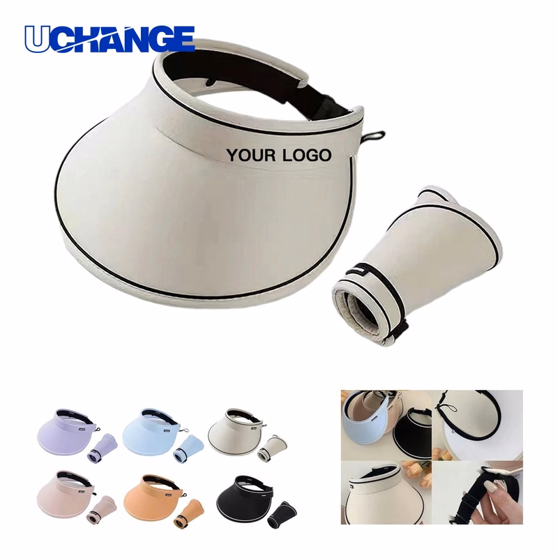 UPF 50+ Cotton Blend Sun Visor Headwear for Outdoor Use