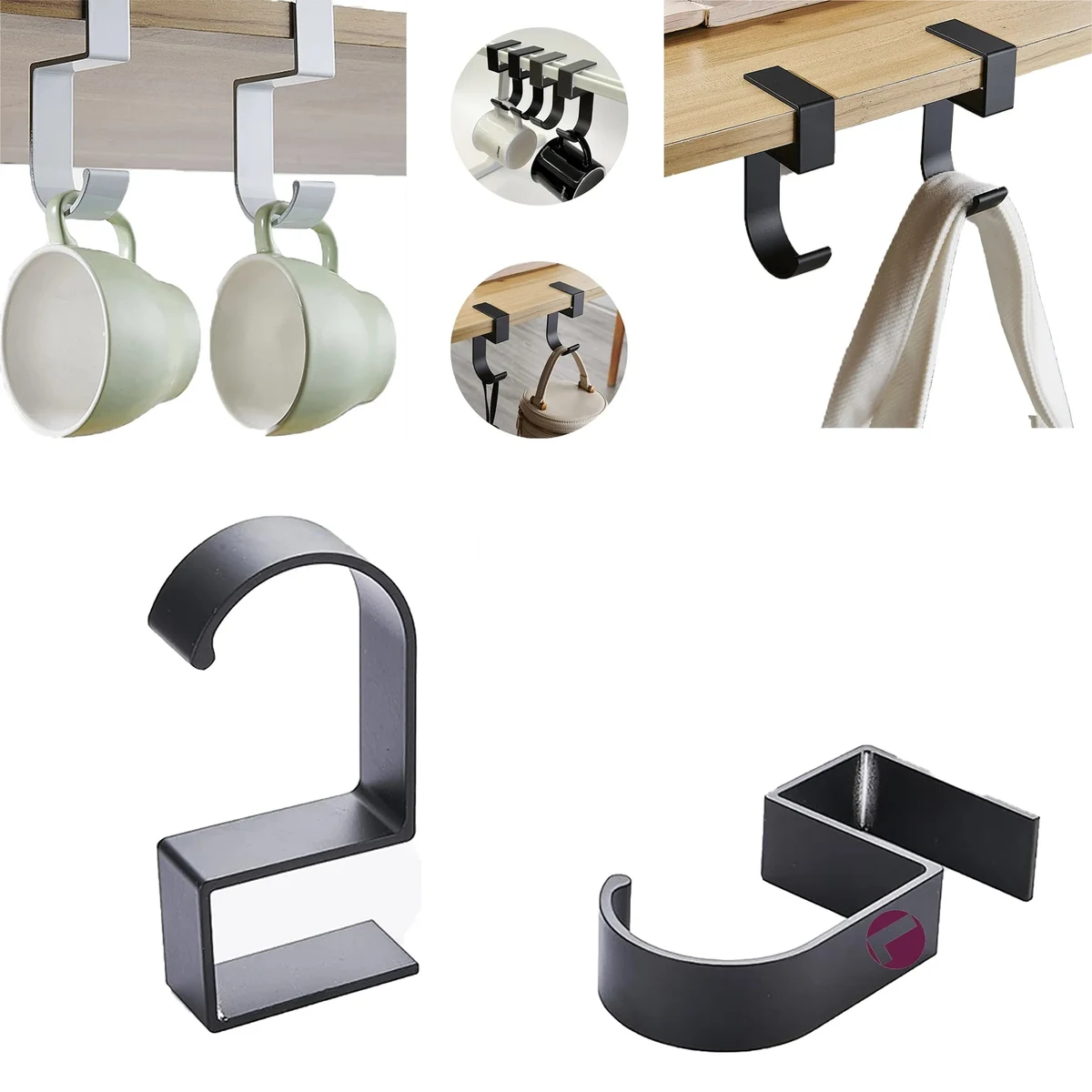 Portable Mobile Purse Bag Hook 1