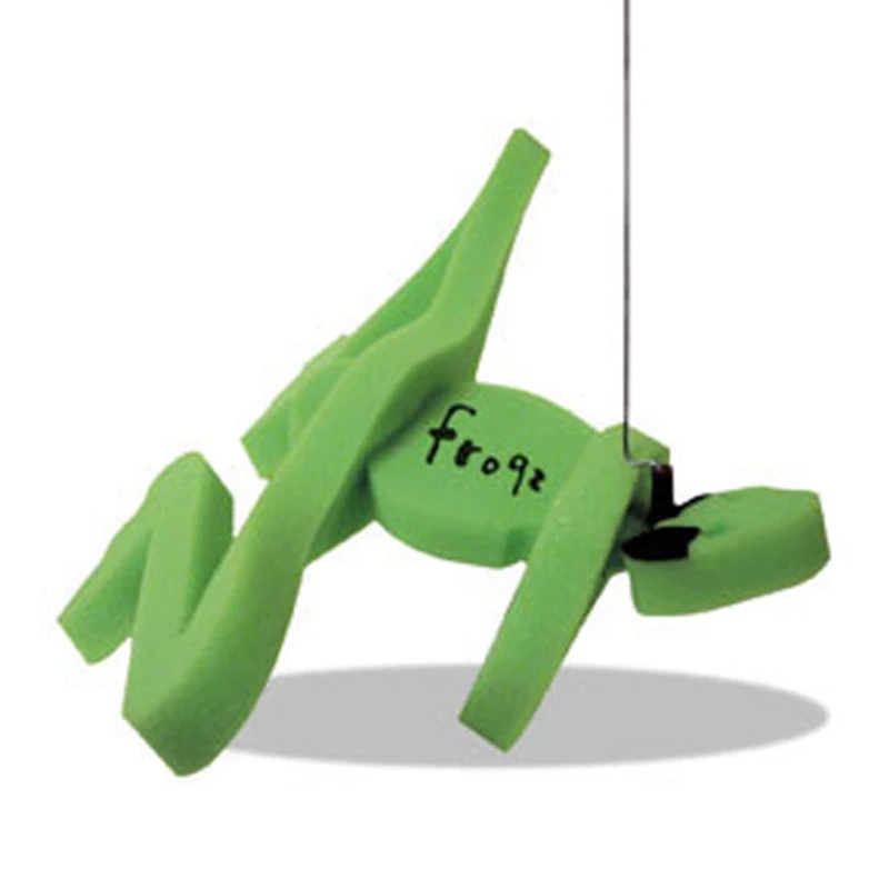 Frog on a leash 1