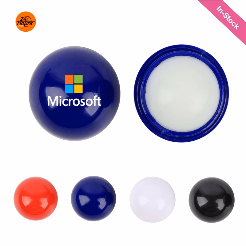 Vanilla Flavor Lip Balm Ball