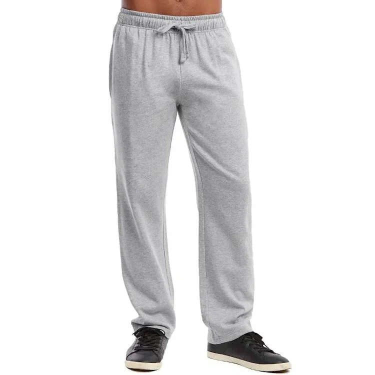Men's Fleece Sweatpants - Gray Medium 1