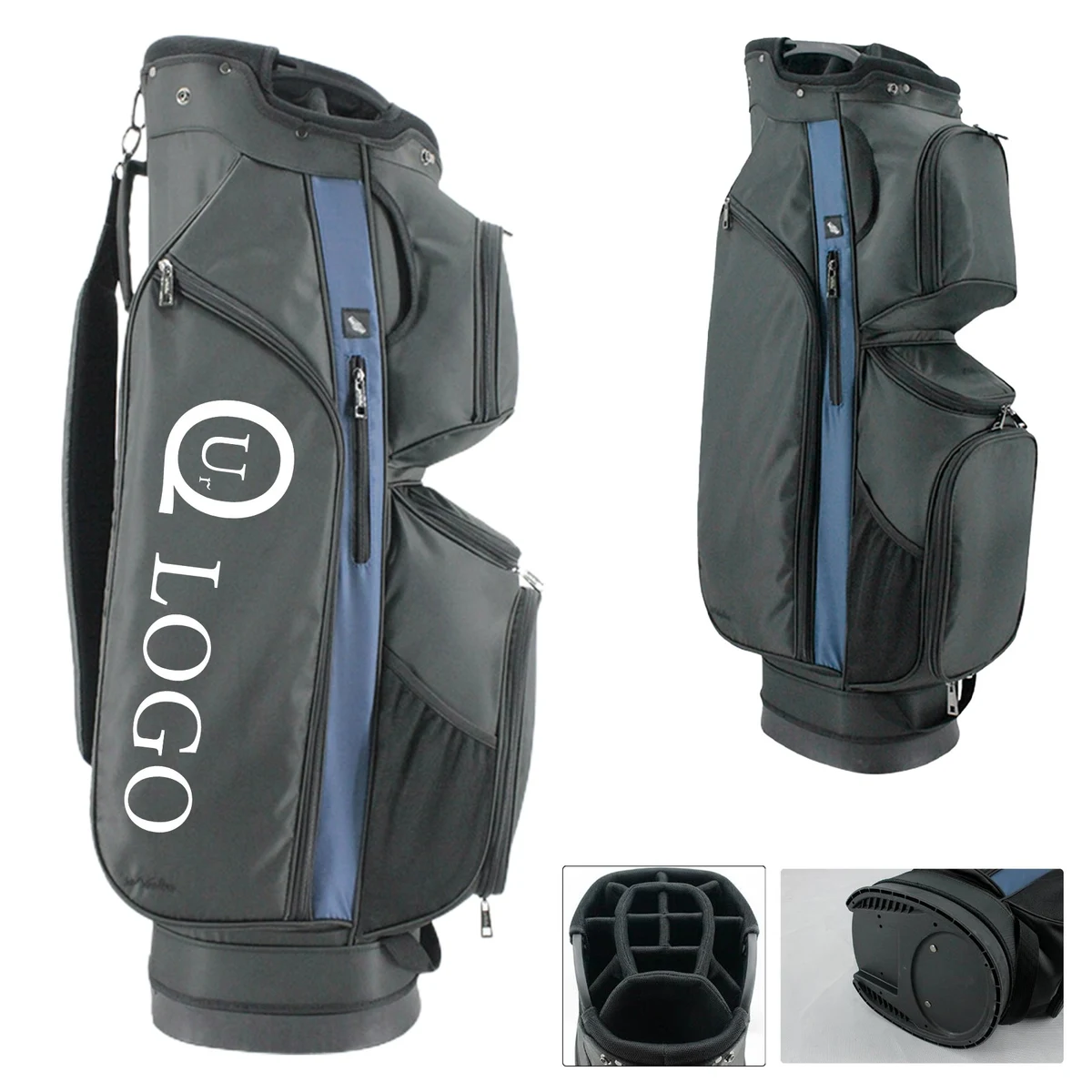 35.03X14.46X10.06 Inch Nylon Golf Bag 1