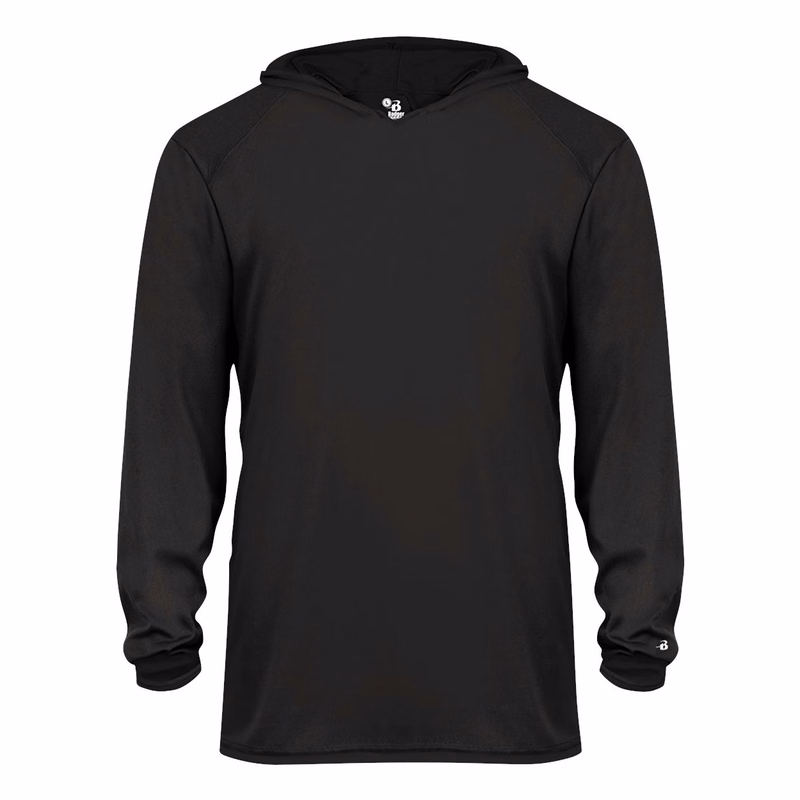 Youth B-Core Hooded Long Sleeve T-Shirt - 2105