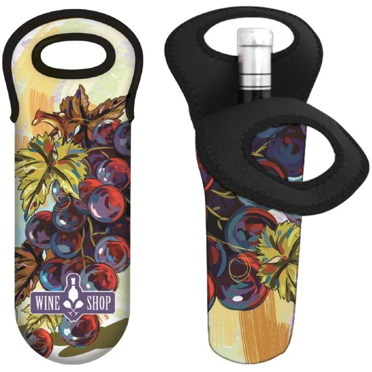 Sublimated Wine Bottle Holder 1