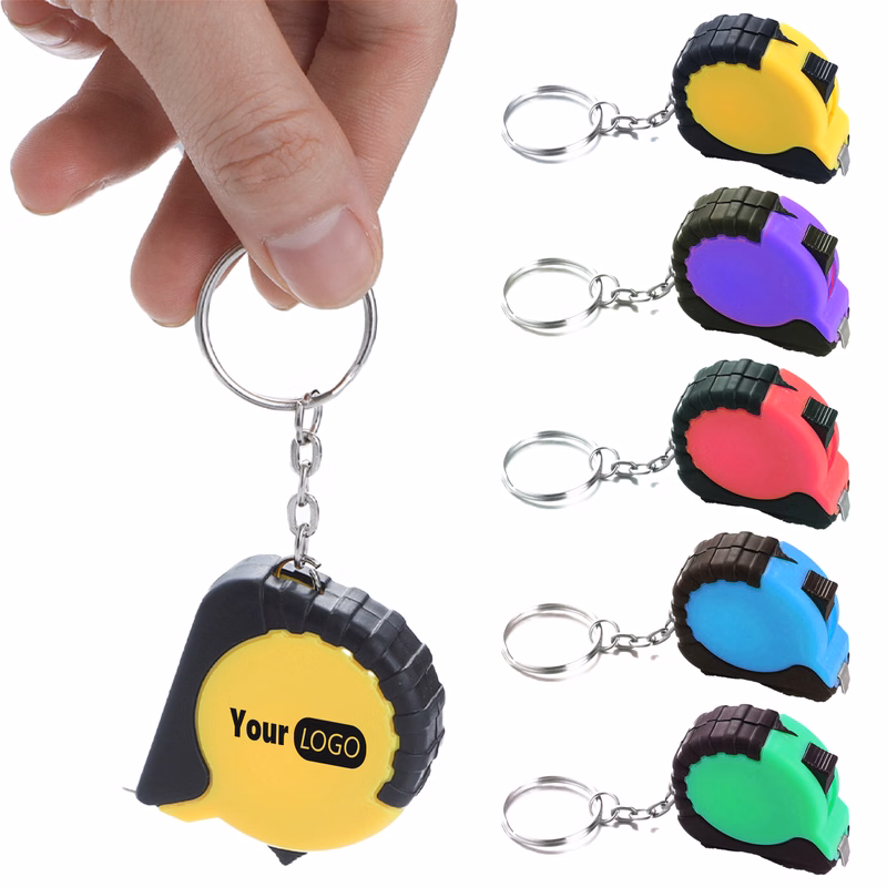 Abs Portable Mini Tape Measure Keychain For Everyday Convenience (Moq 50)