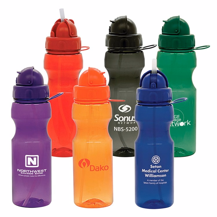 22 Oz. Seal Colorful Sports Bottle