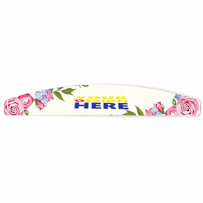 Full Color White Sandpaper Nail Files