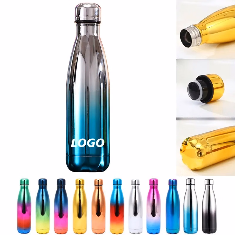 17 oz Insulated Plated Stainless Steel Water Bottle