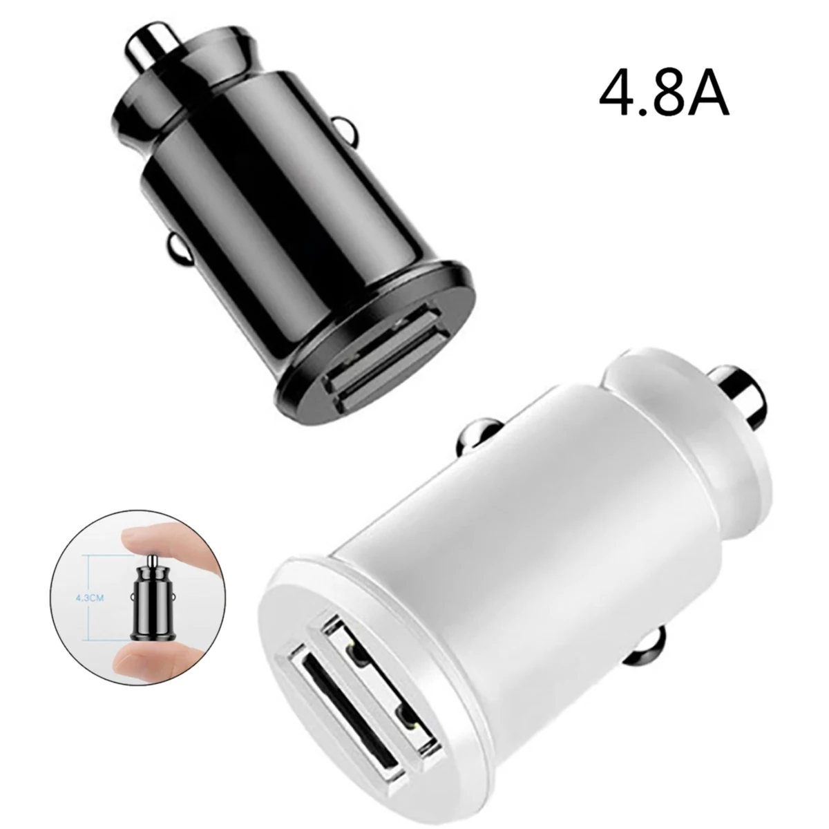 Fast Dual USB Car Charger w/Quick Charge 1