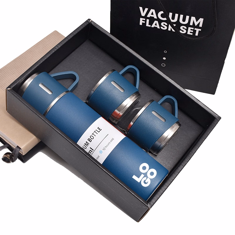17 Oz Insulated Flask Gift Box