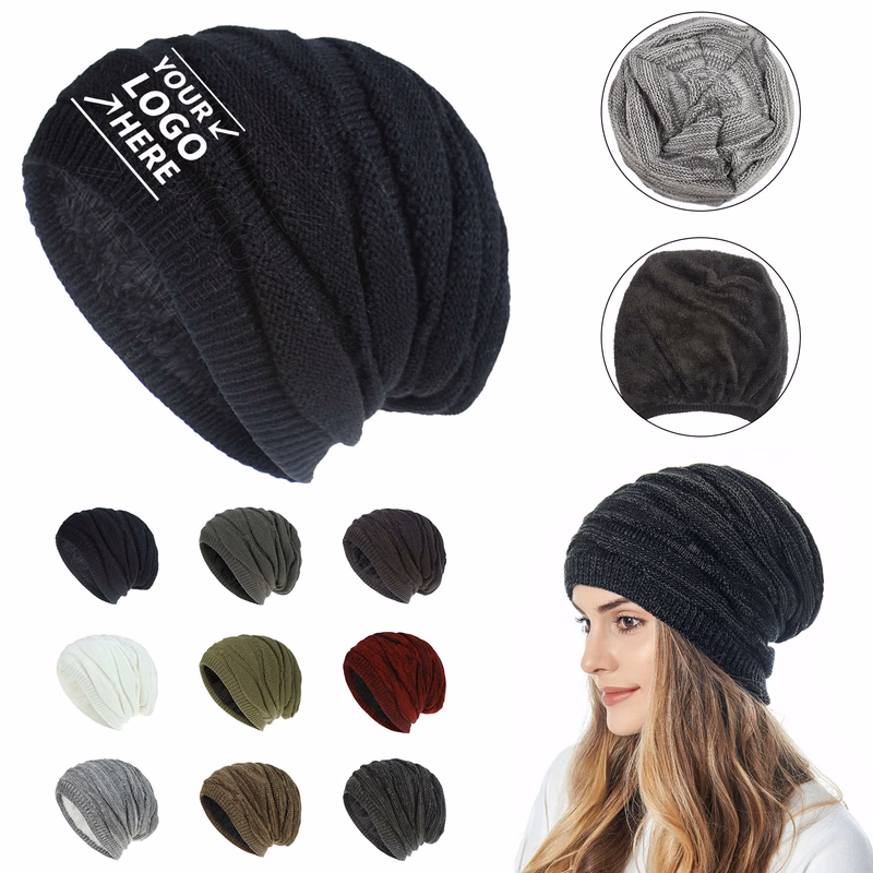 Classic Slouchy Knitted Beanie