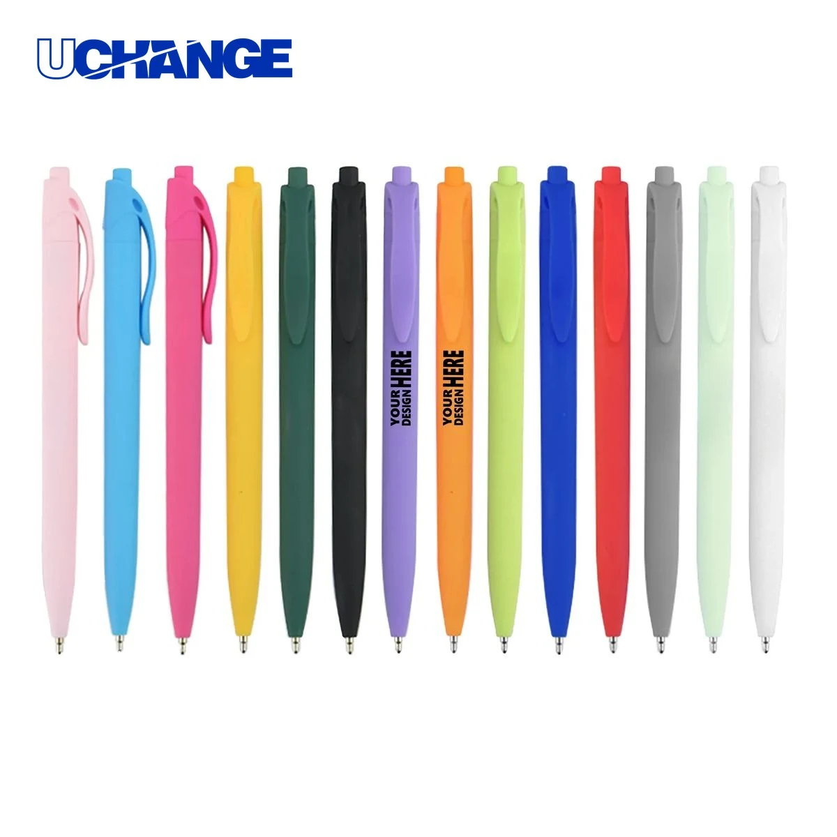 Business Office Retractable Ballpoint Pen for Work, custom pen with logo imprint 1